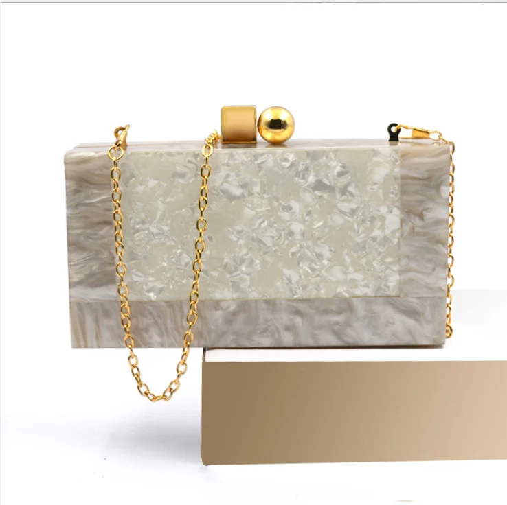 

Wholesale Custom Design Evening Party Bags Clear Acrylic Clutches and dinner Purses