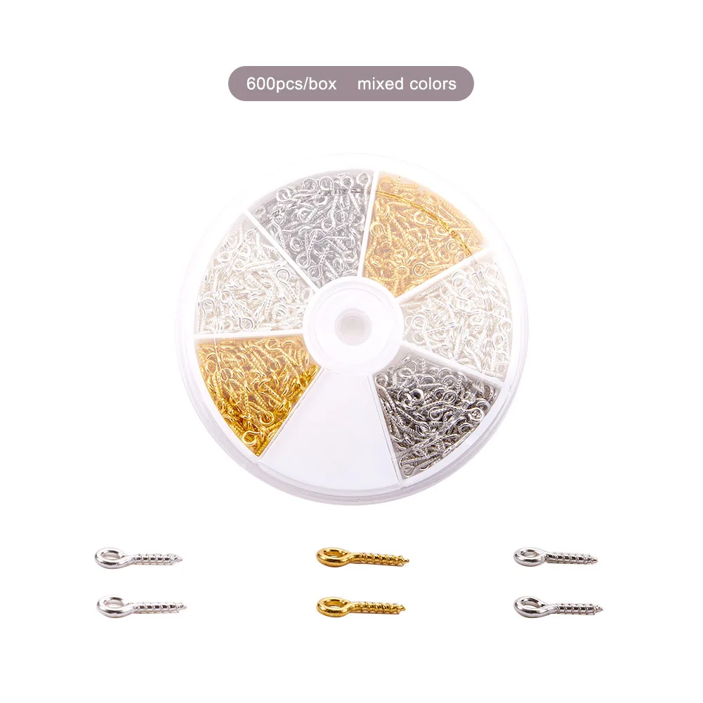 

Hot-Selling Sheep Eye Nails Screws Horn Nails Boxed Multi-Specification Handmade Diy Jewelry Accessories