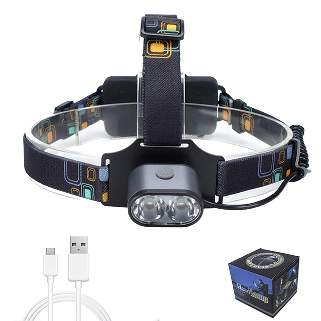 
Mini Zoomable Outdoor Head Lamp 18650 Rechargeable High Power Torch Light 