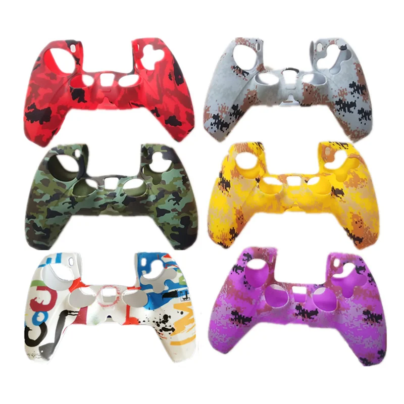 

Soft Silicone Gamepad Protective Cover Joystick Case for SONY Playstation 5 PS5 Game Controller Skin Guard Game Accessories