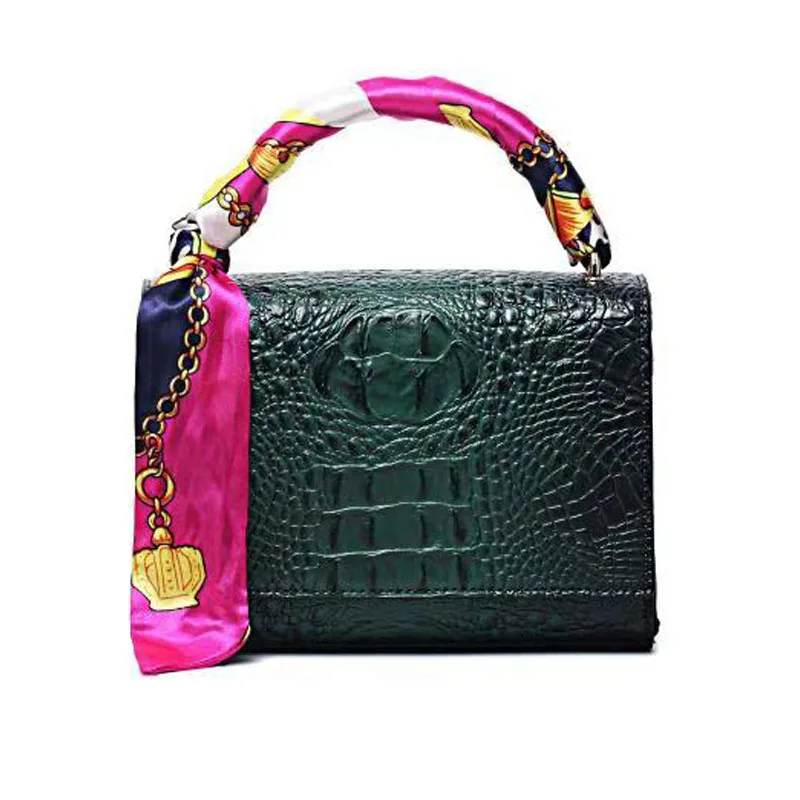 

2020 New Design Crocodile Pattern Handbags Good Quality Women Small Tote Bag Fashion Shoulder Bag