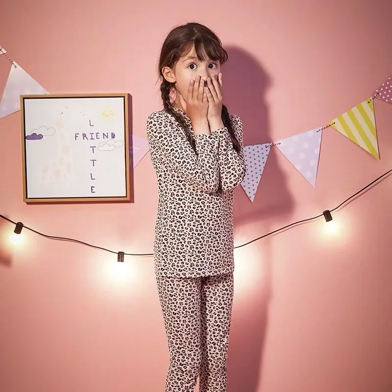 

High quality kids sleepwear kids pajamas cotton kids winter pajamas