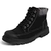 Winter Mens Combat Military Work army Construction Fire Safety Casual Fit Perfectly Waterproof genuine leather boots