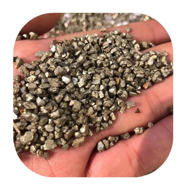 

Wholesale raw minerals chalcopyrite healing crystal gravel natural pyrite crystal chips for home decoration