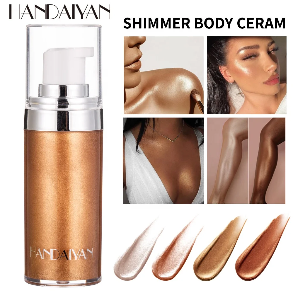 
New product makeup highlight shimmering soft body highlight liquid Highlighter Spray for women 