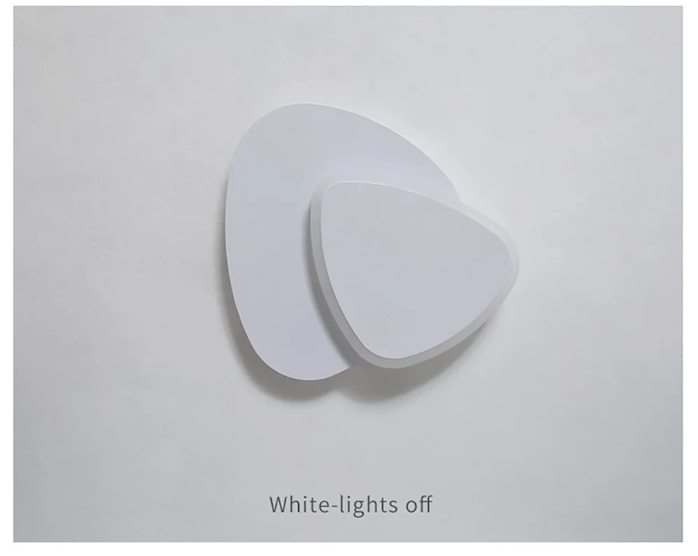 New design 18W 24W indoor wall light triangle 180degree rotatable white LED night light