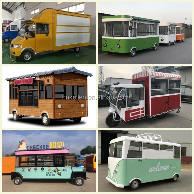 Best Price Fullyautomatic Top Quality Mobile Fast Food Carts / Moving