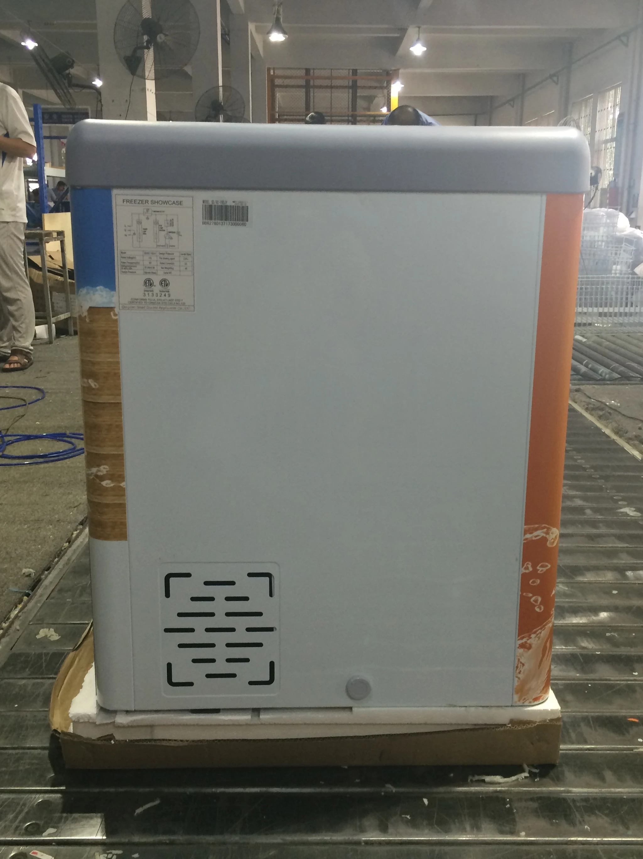 Glass Door Mini Chest Freezer Ice Cream Deep Freezer Buy Ice Cream