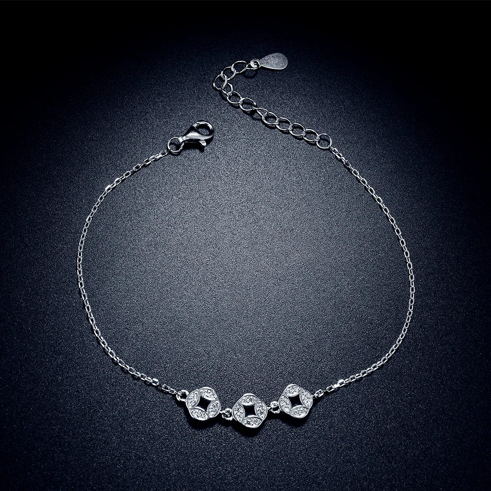 

New Arrival sterling silver bead bracelet For Ladies With Patella Aurum Jewelry, Picture