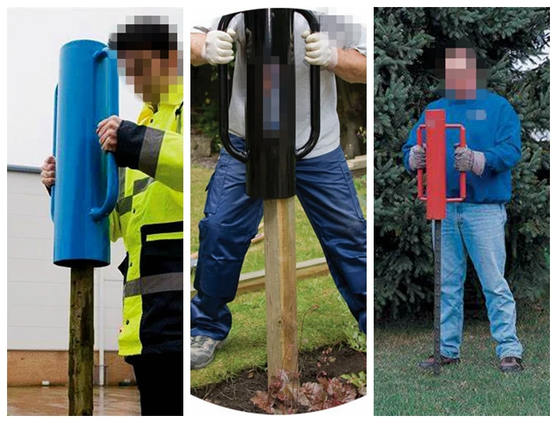 Heavy Duty Steel Piliar Rammer Manual Fence Post Driver Buy High