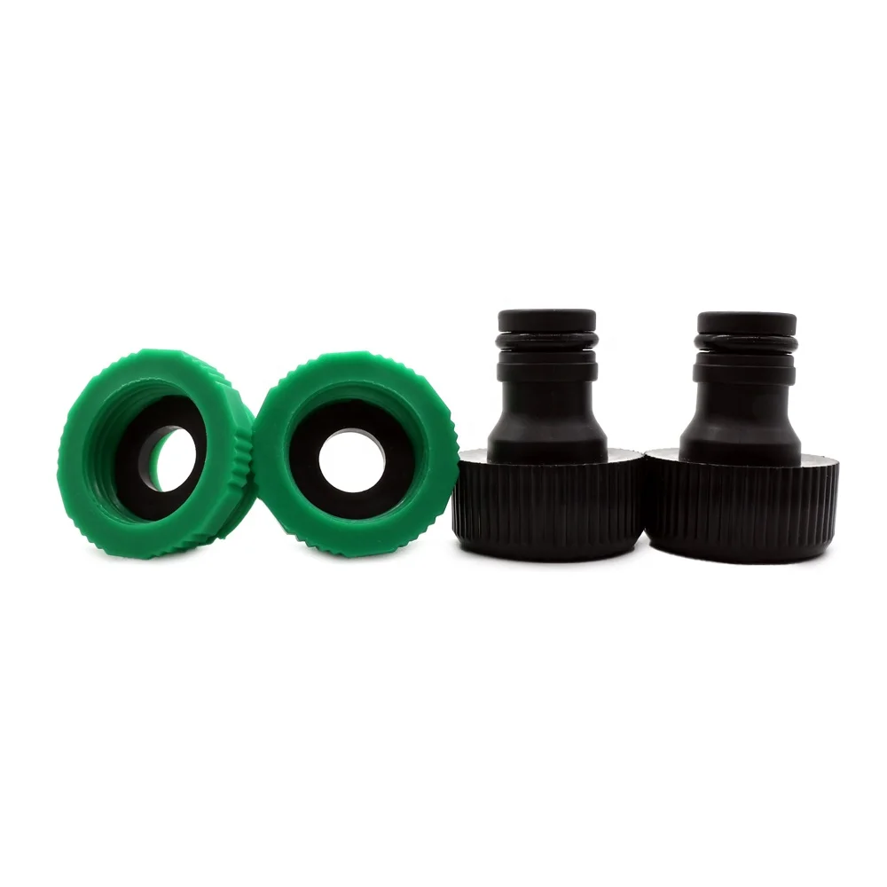 

Garden Accessories Quick Connector Faucet Adapter For Garden Hose, Green + black
