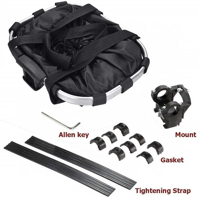 
Folding Small Pet Cat/Dog Carrier Front Bicycle Basket Quick Release Easy Install Cycling Bag Mountain bike/bicycle 