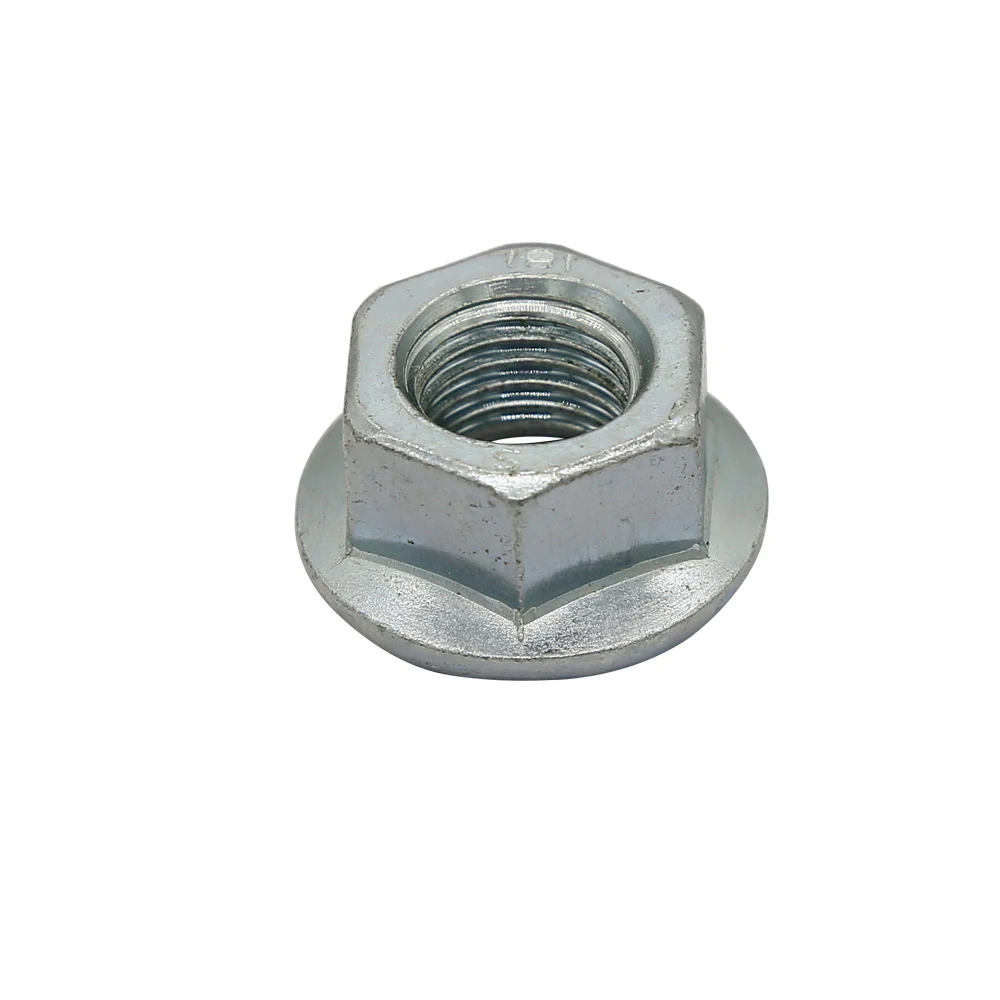 

Zinc Plated Or Black DIN Standard Alloy Steel Hex Flange Nut