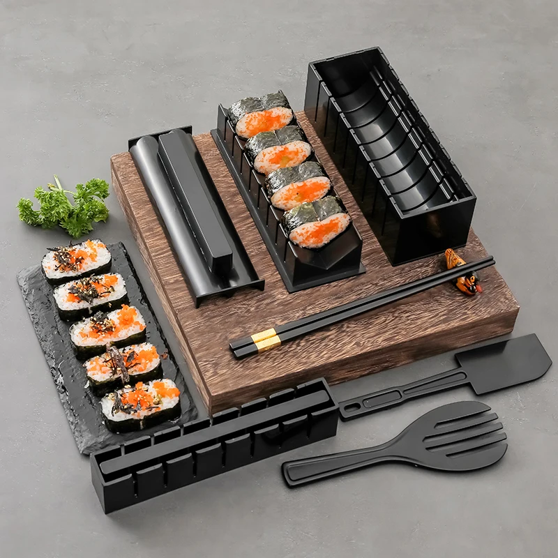

Hot Selling High Quality Plastic Sushi Roller Sushi Maker Sushi Making Kit for Europe