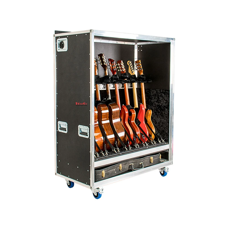 Deluxe Multiple Guitar Case Transport Carrying Road Case Buy Multiple