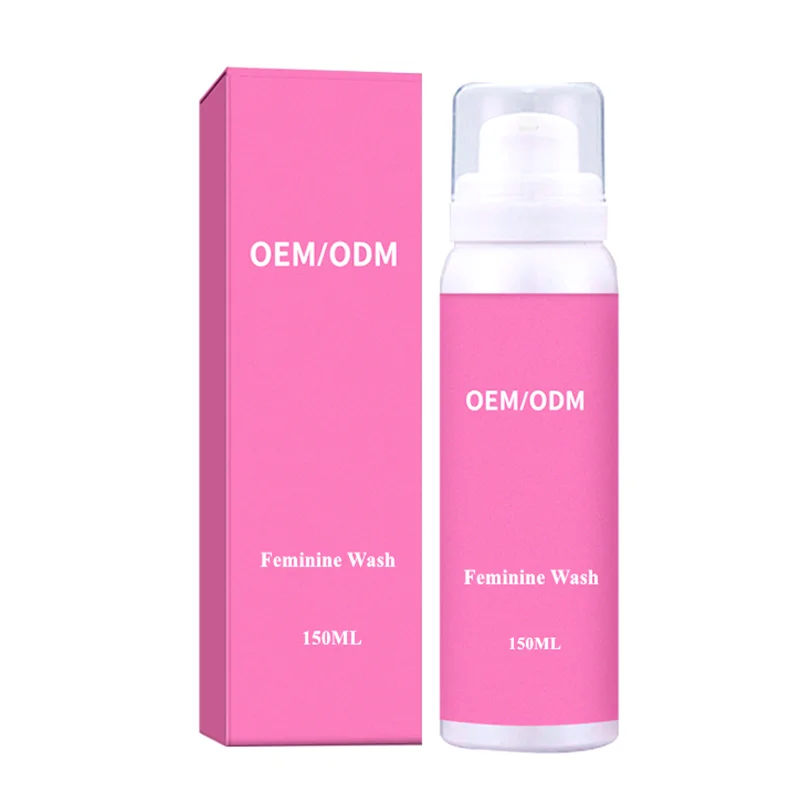 

150ml Yoni Foam Wash Organic Feminine Intimate Wash Products with Cheap Price, White