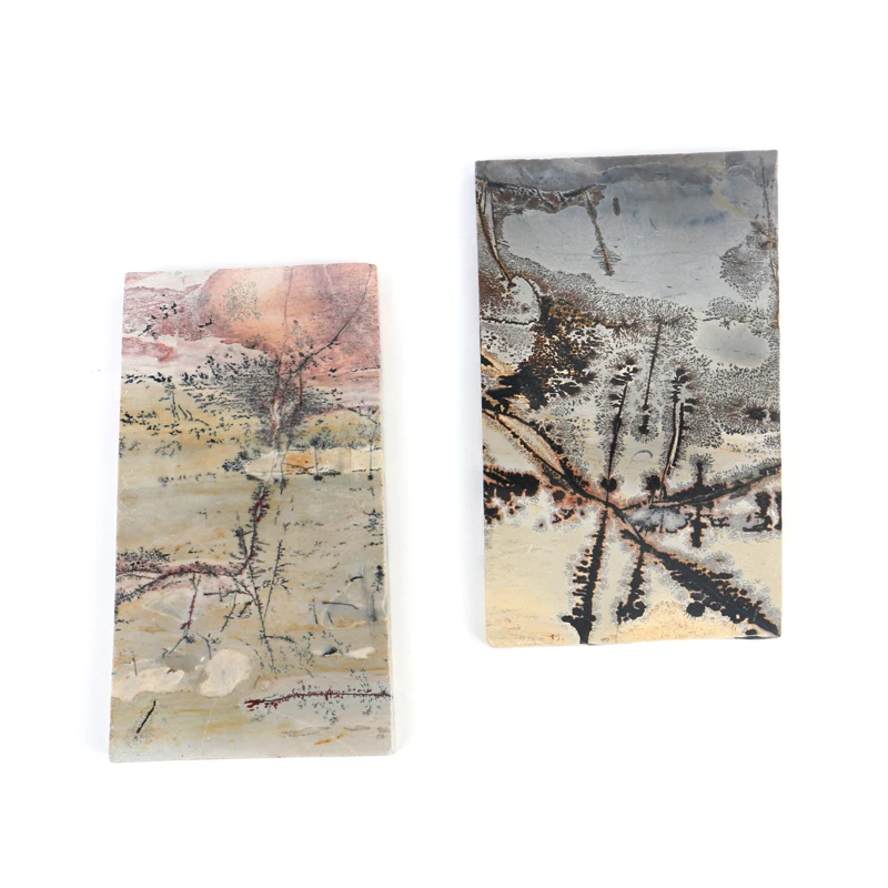 

New Arrivals Healing Stones Natural Picture Jasper Slices Crystal Crafts For Home Decoration