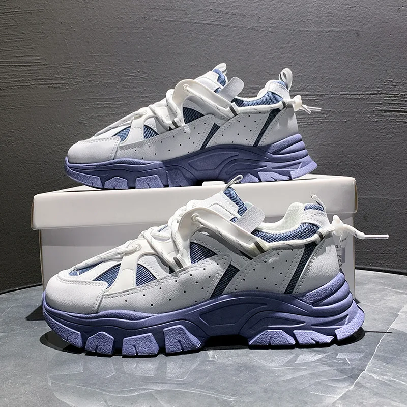 

Female 2021 spring new breathable shoes casual sports shoes trend women sneaker, As the pictures show