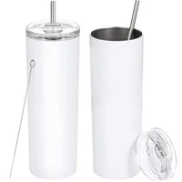 

Double wall 20oz stainless steel vacuum blank sublimation skinny tumbler