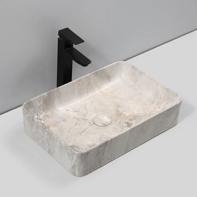 marble-look-bathroom-sink-9674-P-517-angled-view-continuous-veining-exterior-walls-countertop-grey-background