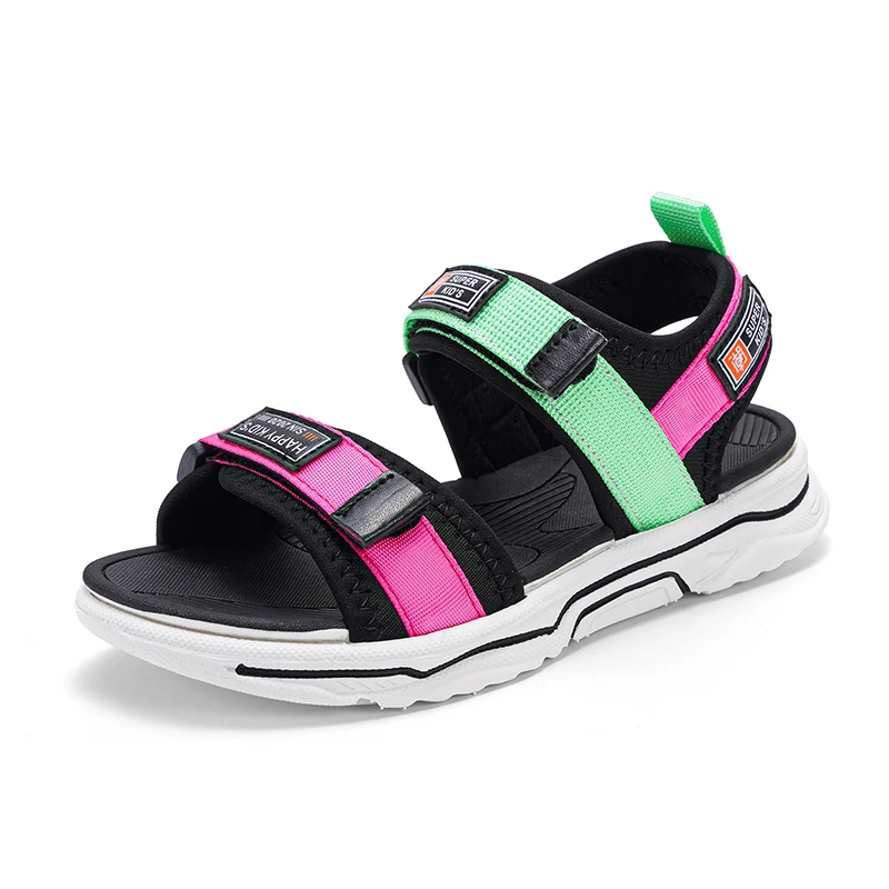 

2021 Summer Spring Kids School Male Boutique Shoes Fashion Breathable Children's Beach Sandals For Boys