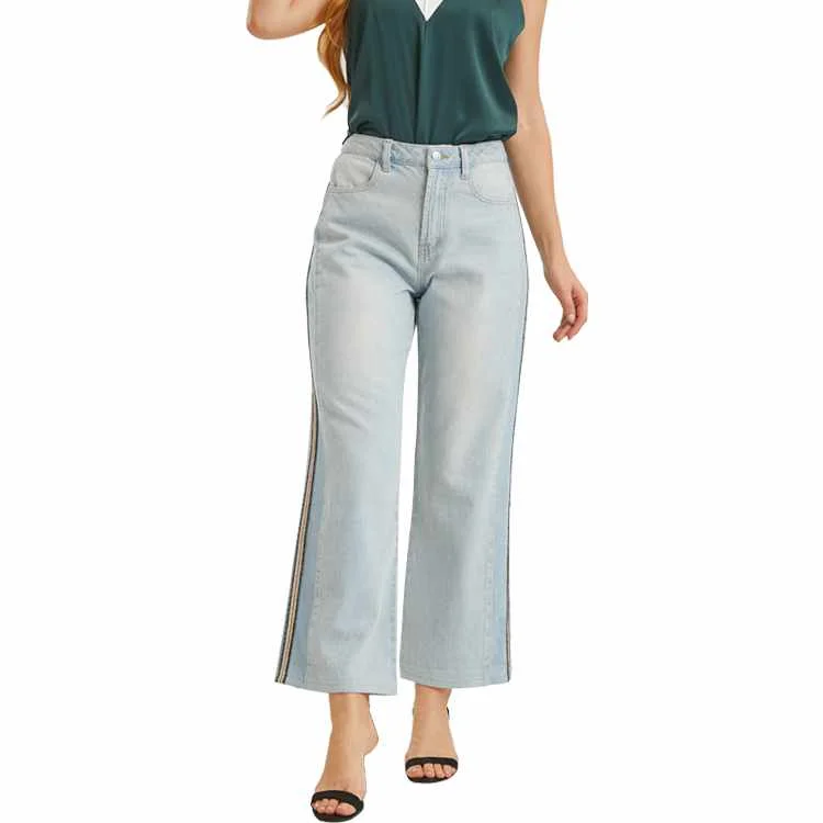 

Mzl's Love Denim Ripped Jeans Women