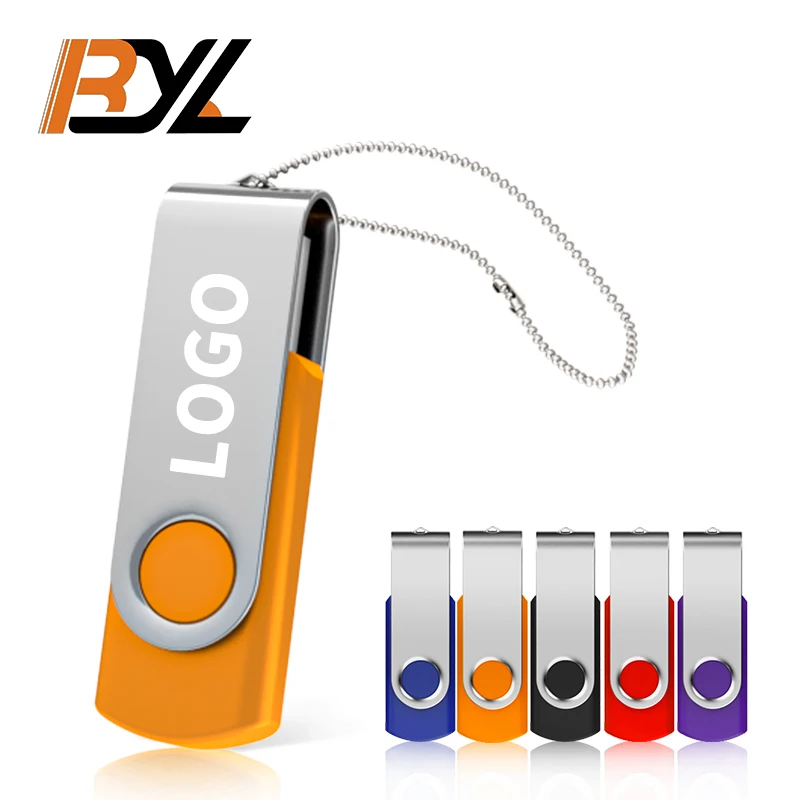 

Business Memory Stick Usb 2.0 Swivel Metal Pendrive 1Gb Customized 4Gb 8Gb 16Gb 32Gb 64Gb 128Gb High Speed Vw Usb Stick