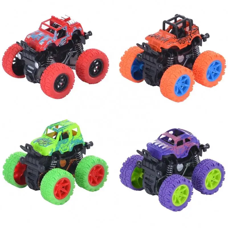 

Hot Selling Inertia Car Toy Four Wheel Drive Off-road Friction Toy Vehicle Plastic Color Box 2 to 4 Years5 to 7 Years Boys 1:36