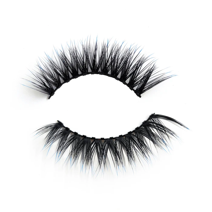 

Private label magnets powerful mink silk strip false eye lashes magnetic eyeliner lashes set