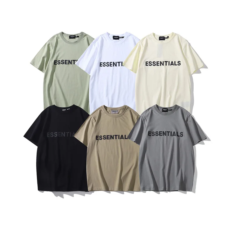 

essentials tshirt clothing 2021 summer letters round neck short-sleeved fear of god T-shirt for men and women