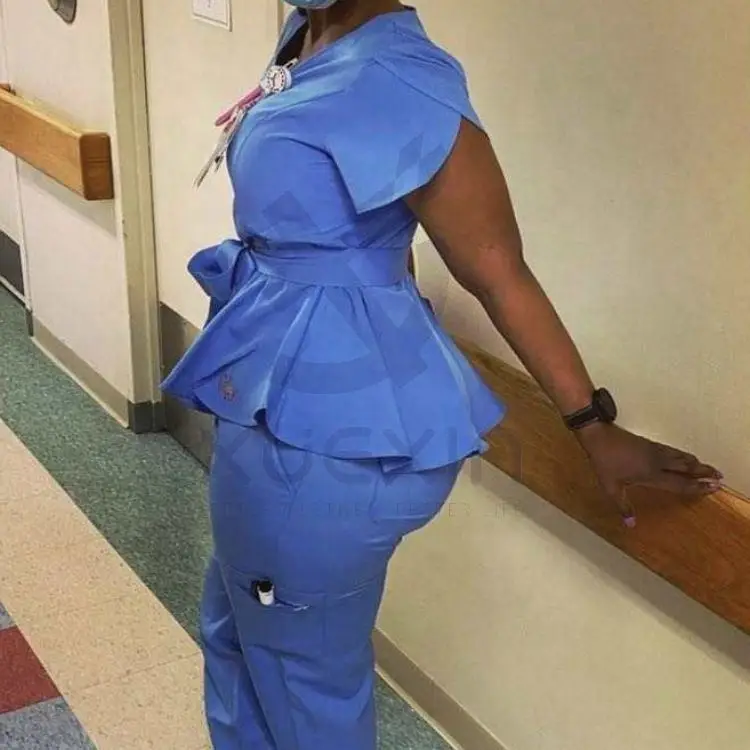 

2022 hospital uniform wholesale nurse nursing anno medical scrubs uniform, Custom color