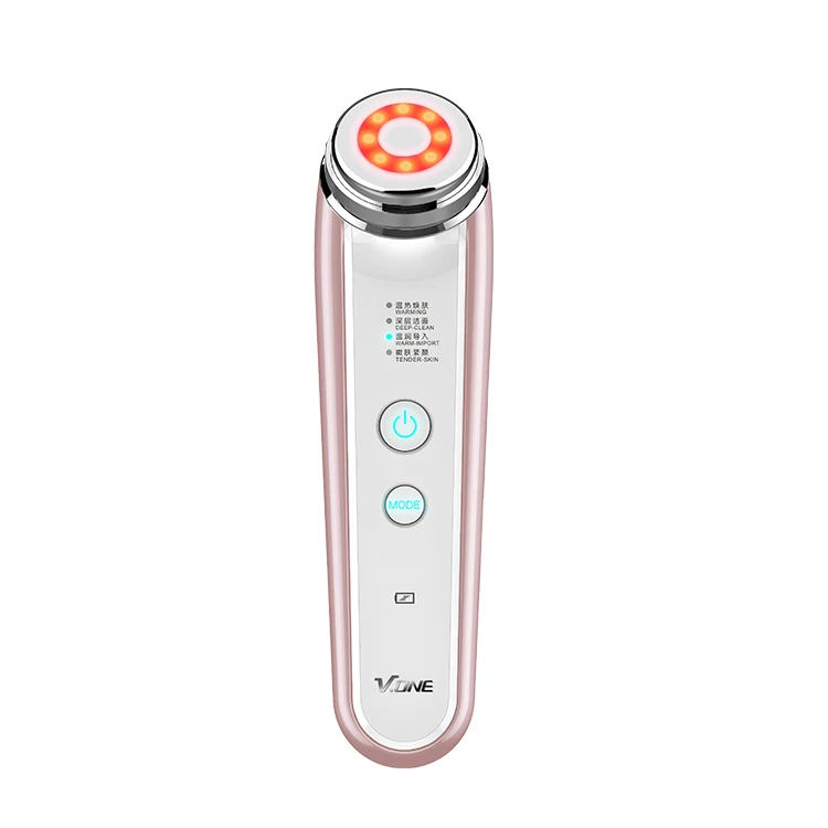 

Best skin aging iron age eraser phototherapy facial equipment EMS ultrasonic beauty facial machine