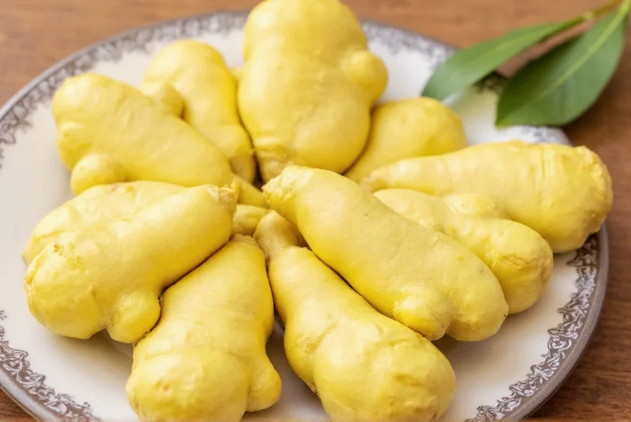 Step-by-step visual guide showing how to freeze fresh ginger properly