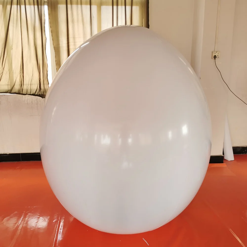 

BeiLe new design durable PVC inflatable egg suit for Role play, White or customized color