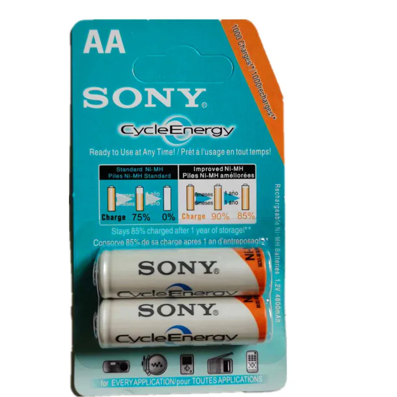 Hot Sal Aa Rechargeable Battery 4600 Mah 1.2v Nimh Low Selfdischarge