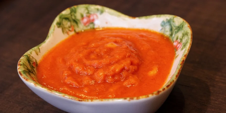 Storing homemade sweet Thai chili sauce in labeled bottles inside the fridge
