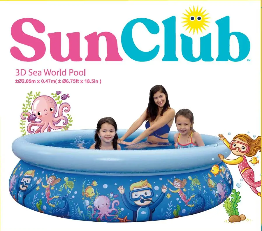 sunclub rectangular pool