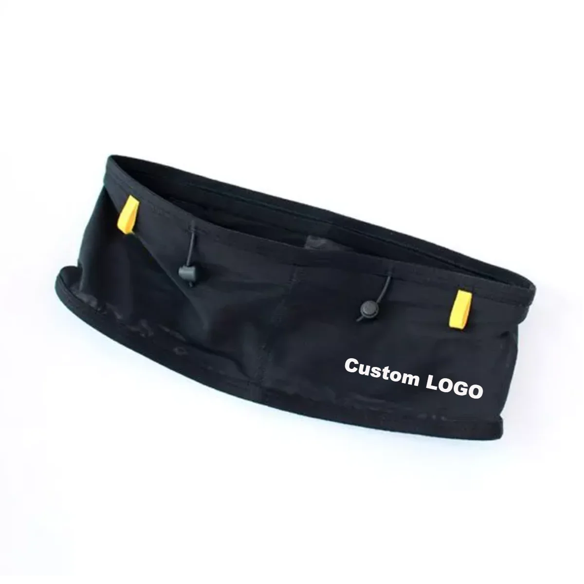 Adjustable Double Pocket Waist Running Jogging Belt Bag Gym Pouch Phone Holder 