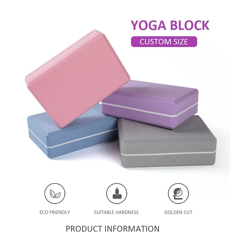 Wholesale Extra Large Eva Foam Yoga Block 2 Colour,Yoga Brick Buy