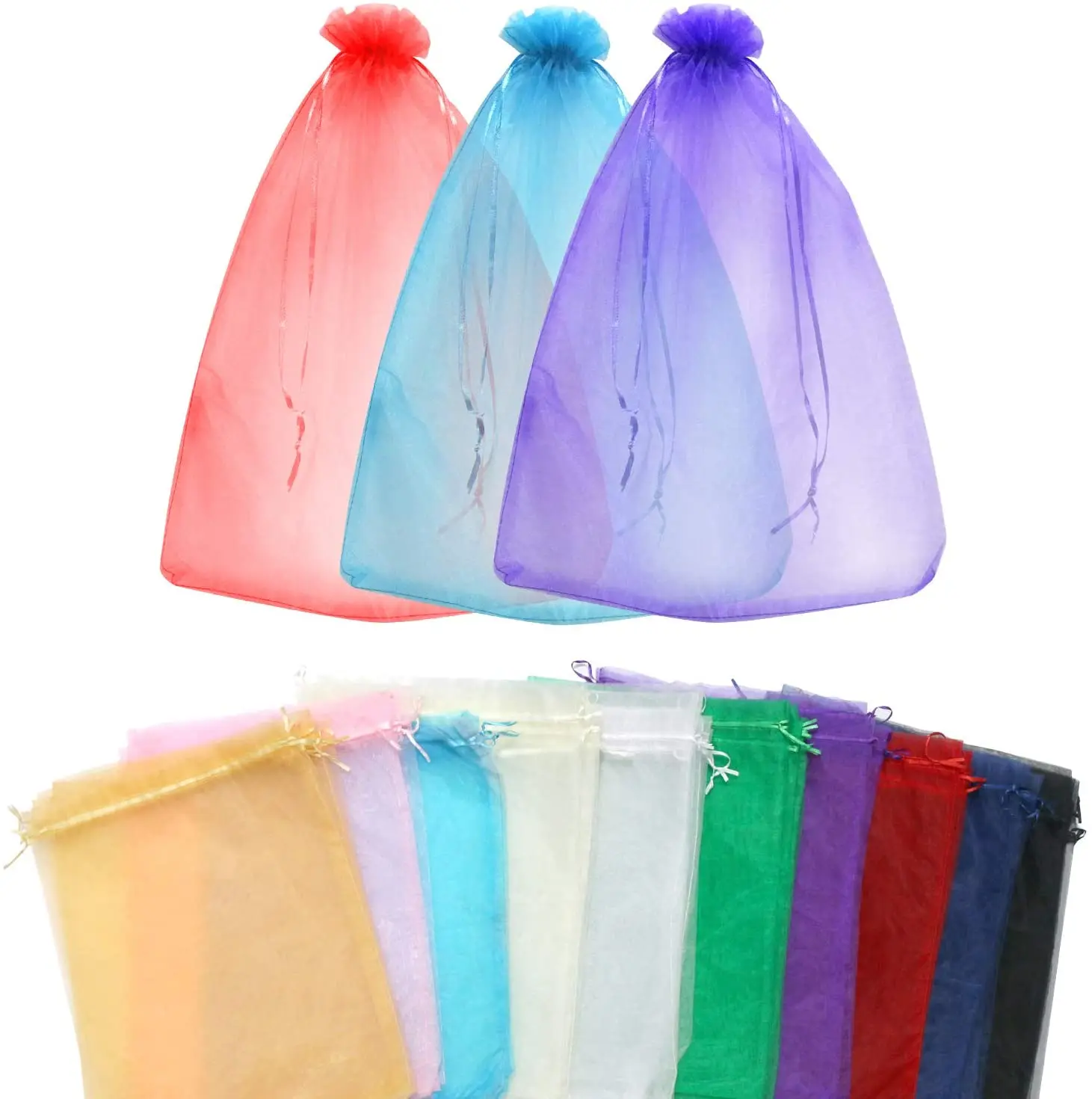 

Popular Recommended Product Hot Sale Gift New Drawstring Bag Organza, Natural