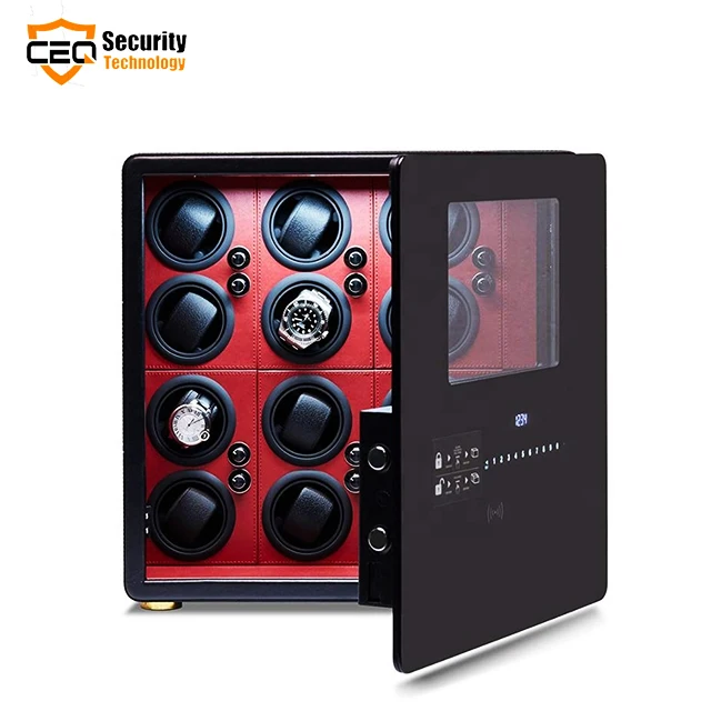 

CEQSAFE Fashion Watch Box/Automatic Watch Winder/China Luxury Motor Watch Winder Parts With Leather