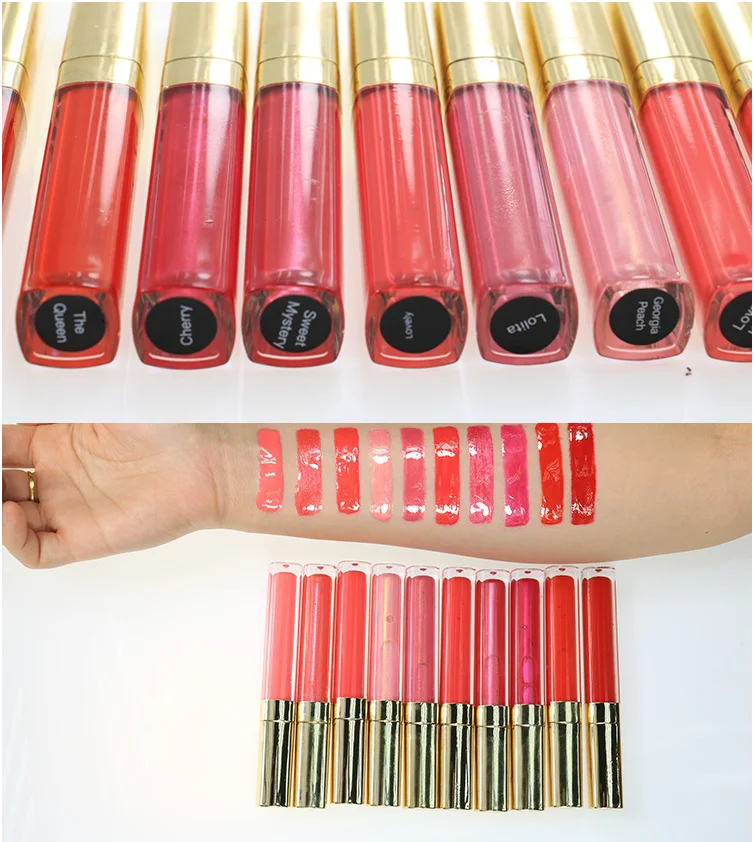 

113 Colors Private Label Lip gloss Make Your Own glitter lipgloss