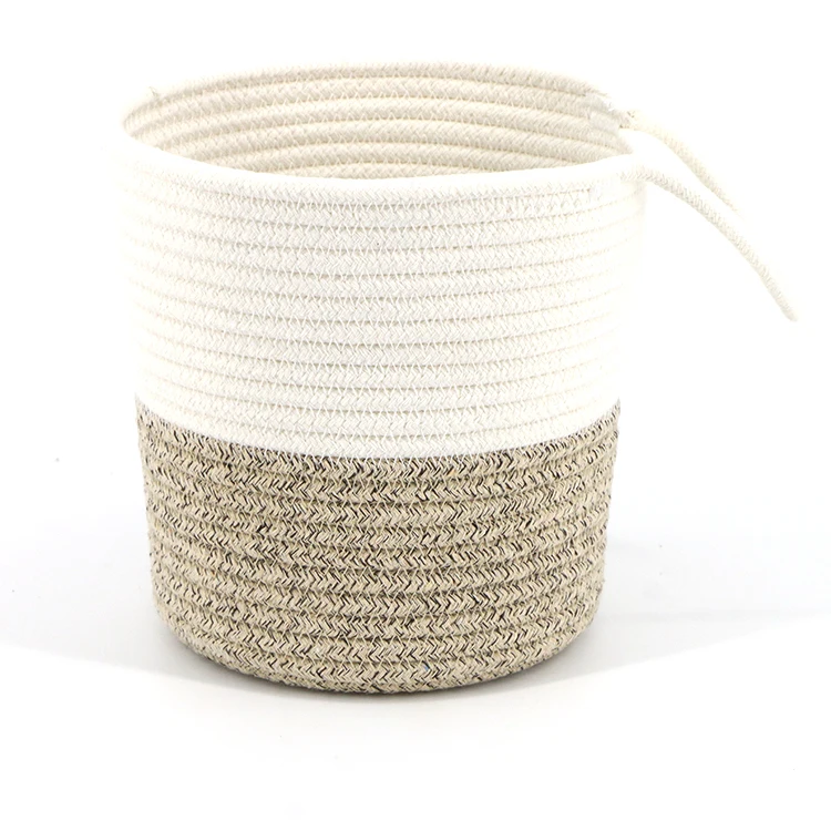 

Wholesale wall hanging flower pot woven basket flower plants wall mounted baskets, Customized color