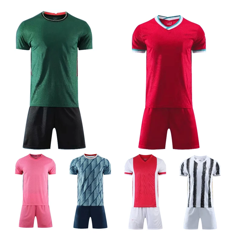 

21-22 Men's Blank Soccer Jersey customize Football Shirt Logo number Soccer Uniforms