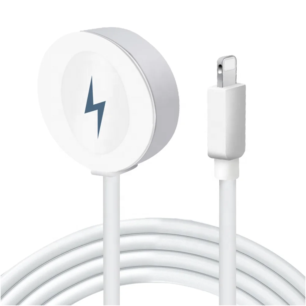 

New Arrived Magnetic Wireless Watch Charger Wireless Charger For Apple Iwatch, White