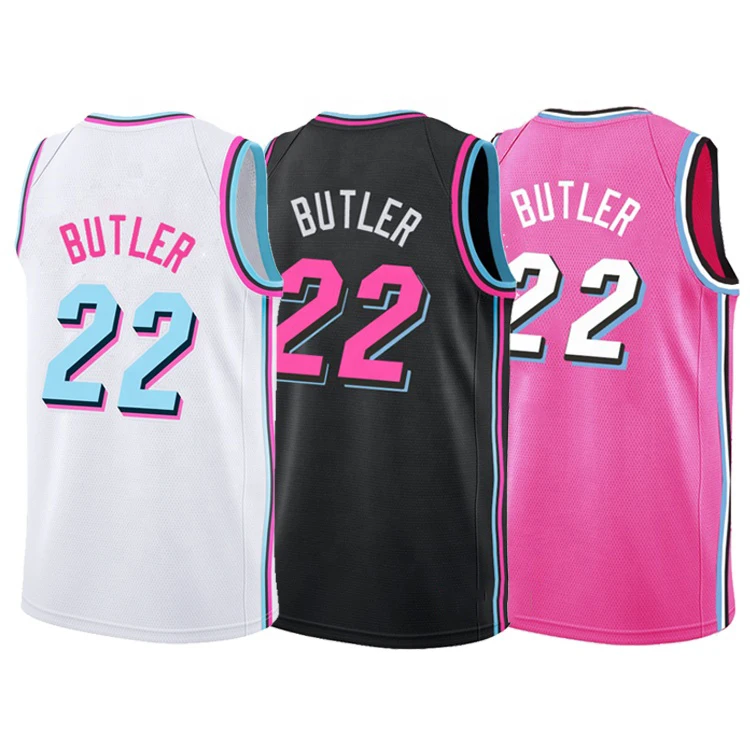 

Newest Customized Embroidered Men's #22 Jimmy Butler Basketball Jerseys