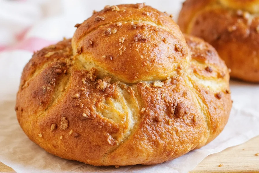 Freshly baked cinnamon babka sliced to show perfect spiral pattern with golden crust and soft interior
