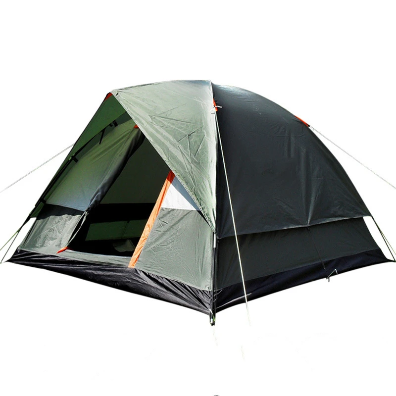 

3-4 Persons Camping Tent Waterproof Anti UV Tourist Tents for Fishing Hiking Beach Travel 4 Season Tent, Customized color