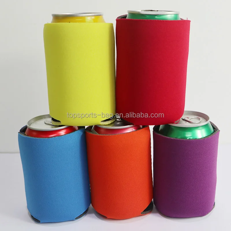 

Foam Collapsible Can Holder Can Cooler Insulator Sleeve Coolie, Any pantone color or multicolor