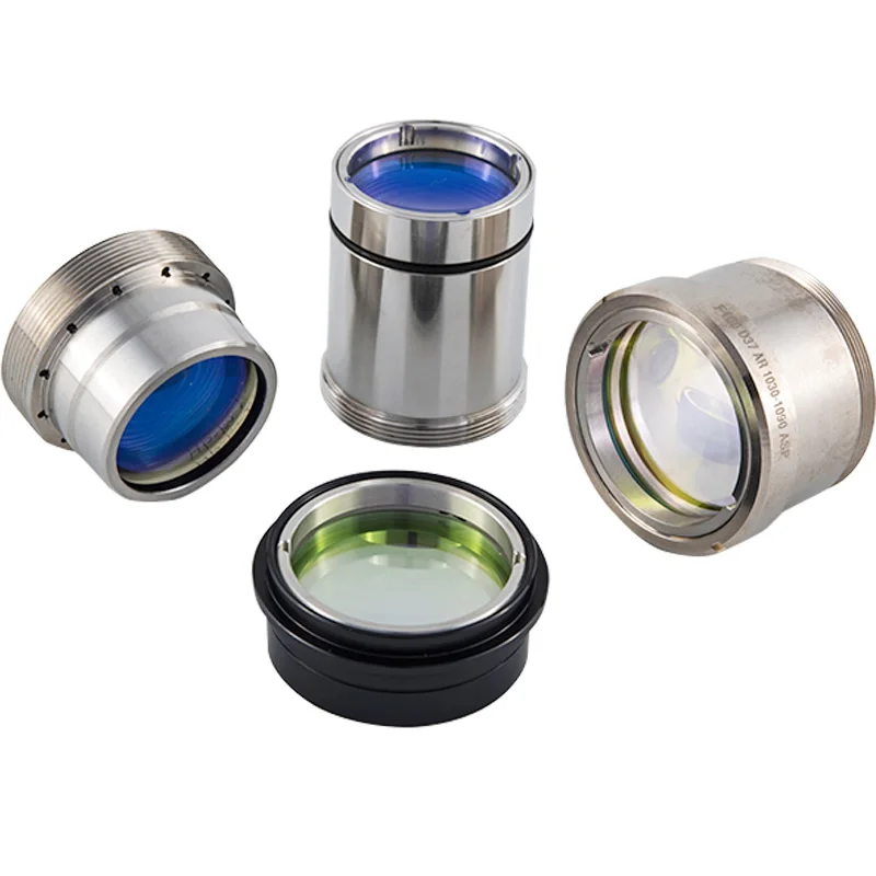 D28 30 36 F75 100 125 Fused Silica 1064nm Fiber Laser Collimator Focus Lens for Precitec WSX Laser Cutting Head